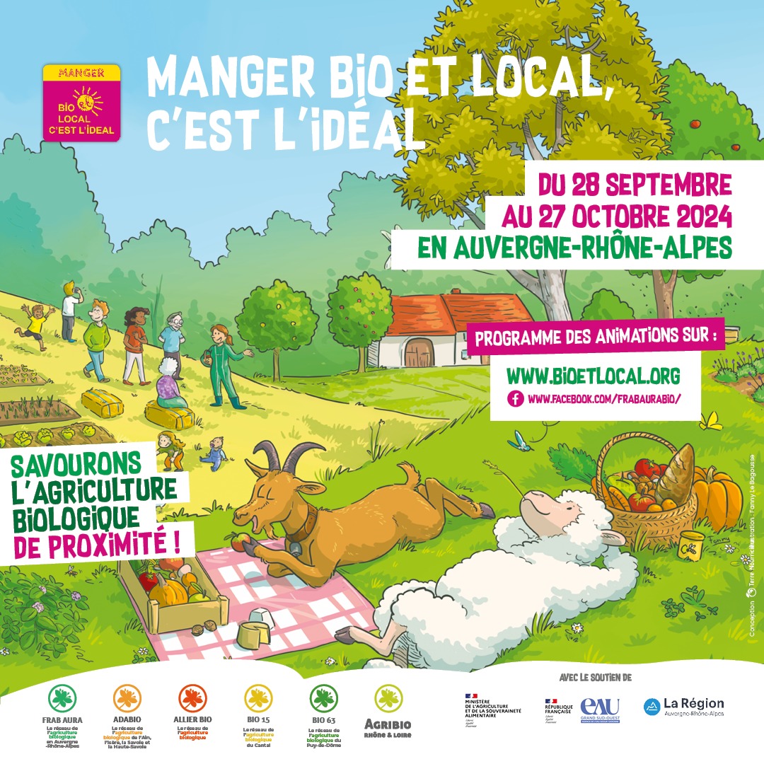 Manger bio et local, c’est l’idéal !