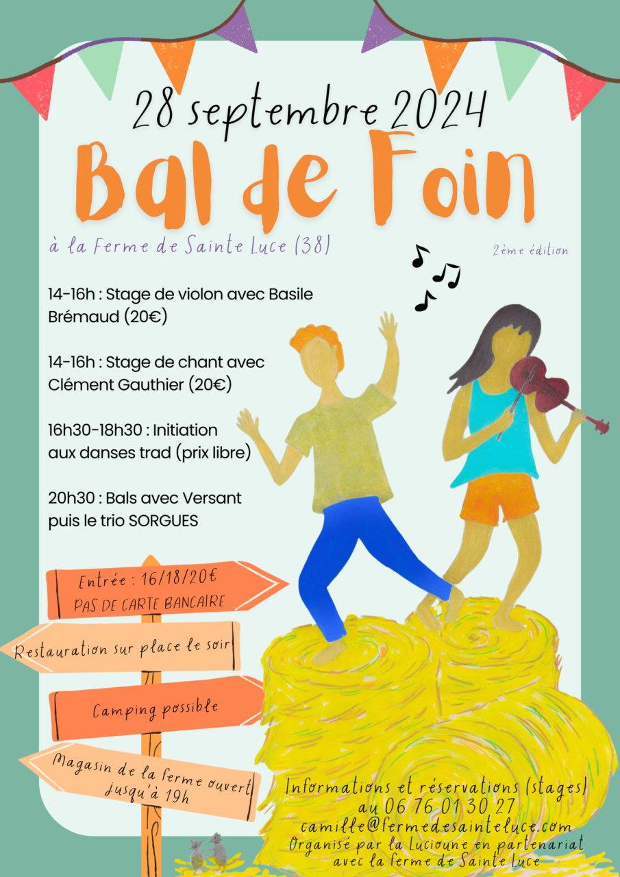 Bal de foin 28 septembre