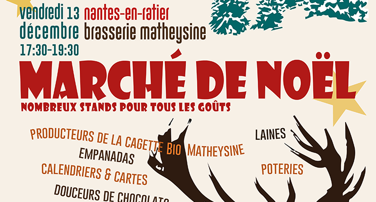 Marché de Noël à la Brasserie Matheysine